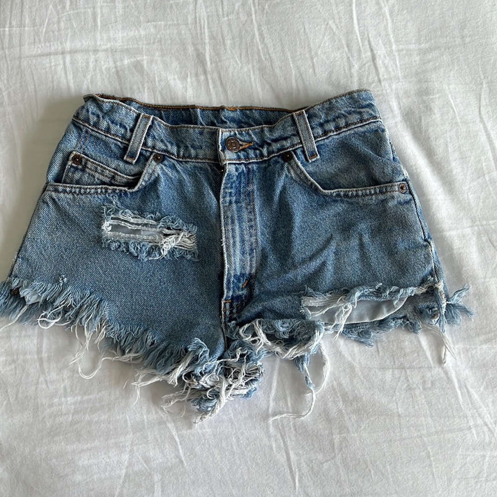 Levi denim shorts